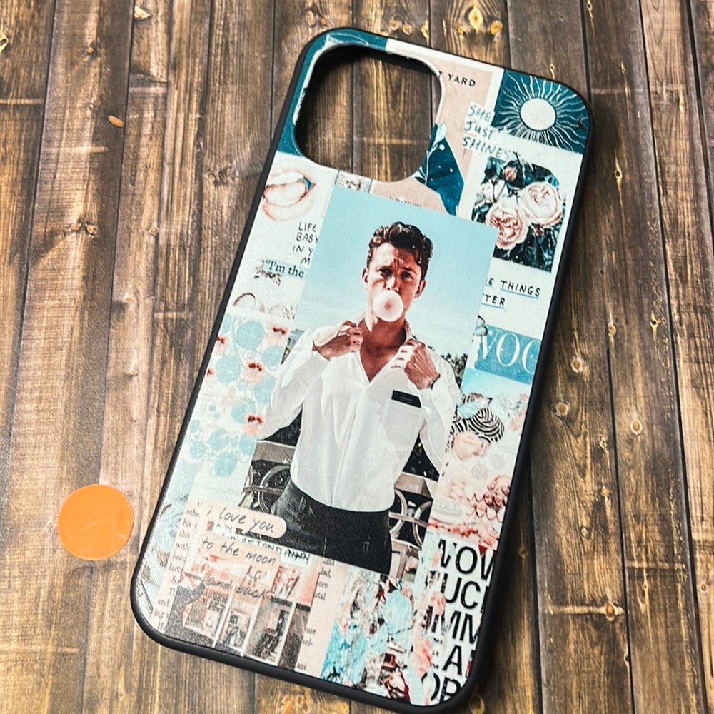 5for$10 Pink & Blue Collage Pretty Boy Aesthetic Phone Case iPhone 12 Pro Max